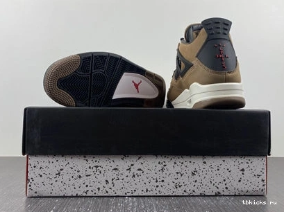 Cheap TB Jordan Retro Scott 4 x 3936 Travis AJ4-  Air Brown ZeroBulk 1027